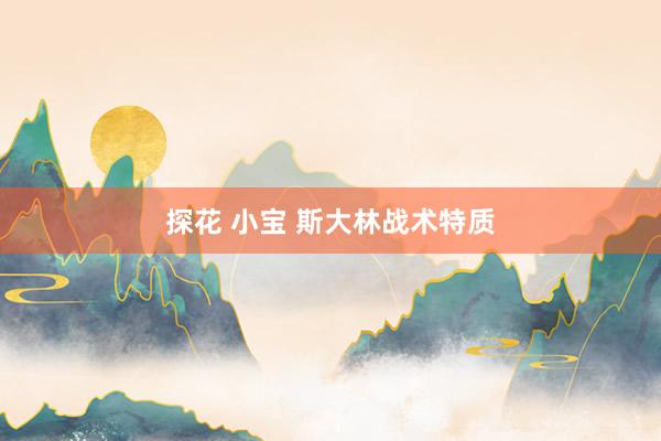 探花 小宝 斯大林战术特质